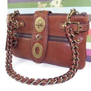 NEW COACH LEGACY BRIDGIT WHISKY BROWN SHOULDER BAG 11622 RARE 65TH ANNIVERSARY